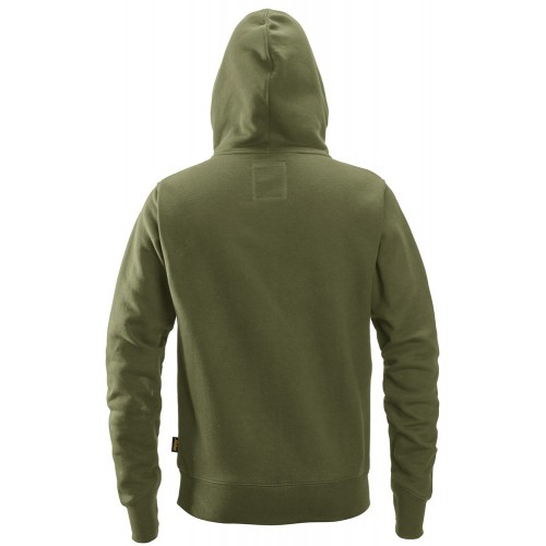 2890 Sudadera con capucha y cremallera completa AllroundWork verde khaki