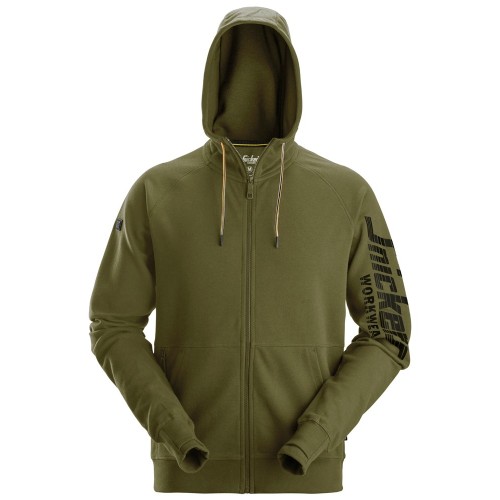 2895 Sudadera con capucha y cremallera completa