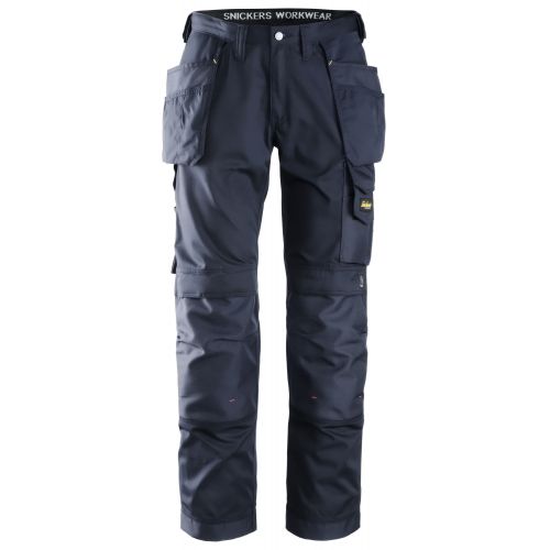 3211 Pantalones largos de trabajo CoolTwill bolsillos flotantes Azul marino