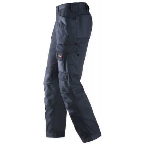 3211 Pantalones largos de trabajo CoolTwill bolsillos flotantes Azul marino