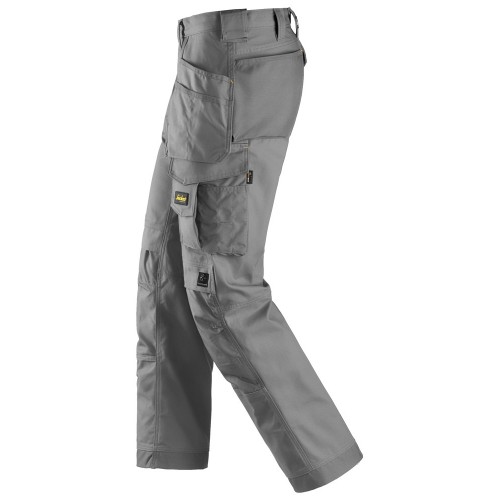 3214 Pantalones largos de trabajo Canvas+ bolsillos flotantes Gris