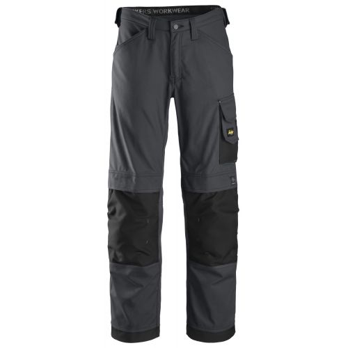 3314 Pantalón largo Canvas+ gris acero-negro talla 250