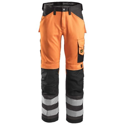 3333 Pantalón Alta Visibilidad Clase 2 naranja-gris antracita talla 48