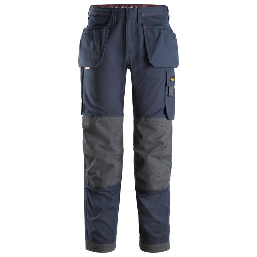 6286 Pantalones largos de trabajo con bolsillos flotantes ProtecWork azul marino talla 100