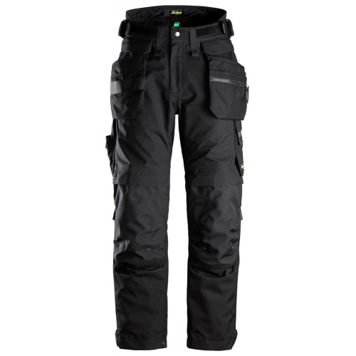 6580 Pantalones largos de trabajo aislantes GORE-TEX 37.5® con bolsillos flotantes FlexiWork negro