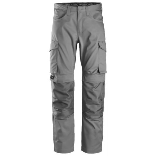6801 Pantalón largo Servicios + Portarodilleras Negro