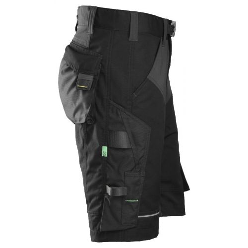 6914 Pantalones cortos de trabajo FlexiWork+ negro