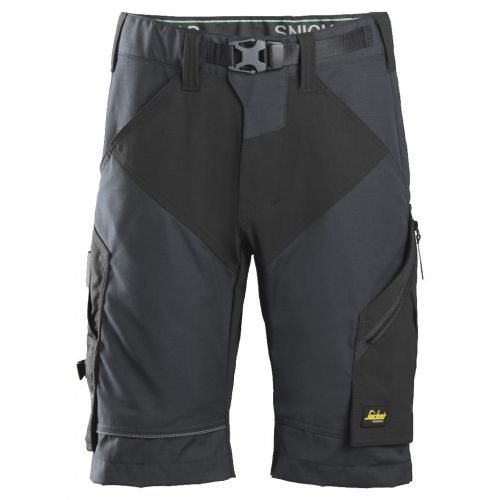 Pantalon corto FlexiWork gris acero-negro talla 058