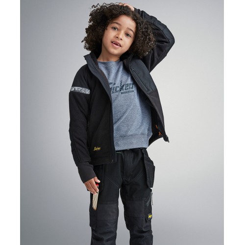 7507 Chaqueta cortavientos junior AllroundWork negro