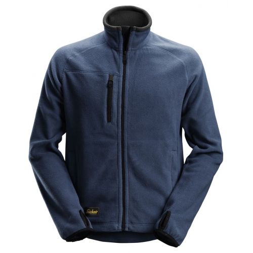 8022 Chaqueta de forro polar Polartec® AllroundWork azul marino/ negro