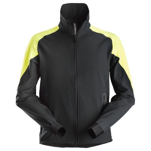 Chaqueta Neon FlexiWork negro-amarillo neon talla XXXL