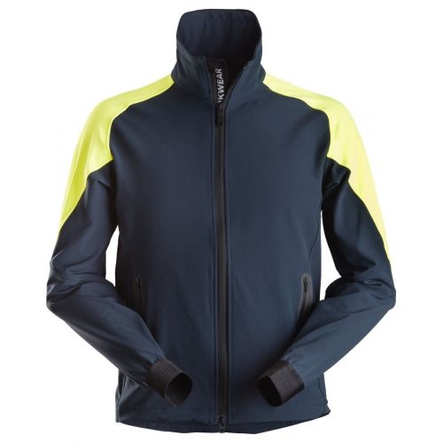 Chaqueta Neon FlexiWork azul marino-amarillo neon talla XS