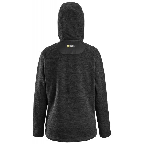 8047 Sudadera con capucha para mujer FlexiWork negro