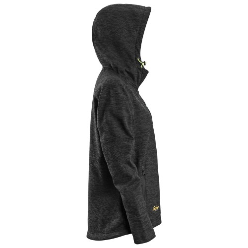 8047 Sudadera con capucha para mujer FlexiWork negro