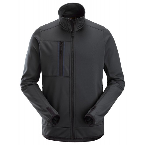 8059 Chaqueta de forro polar con cremallera completa AllroundWork gris acero