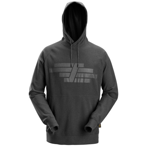 8075 Sudadera AllroundWork Polartec® con capucha de rizo color gris acero