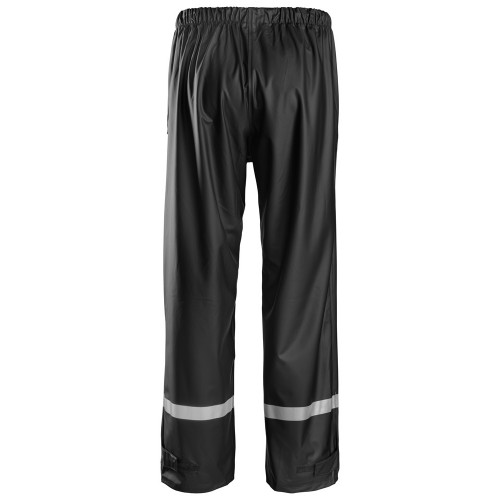 8201 Pantalones largos de trabajo impermeables PU Negro