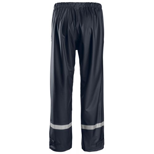 Pantalones largos de trabajo impermeables PU 8201 Azul marino