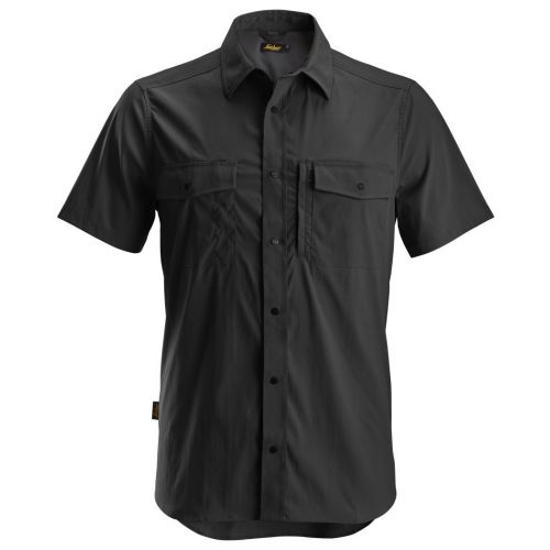 8520 Camisa de manga corta absorbente LiteWork negro talla S