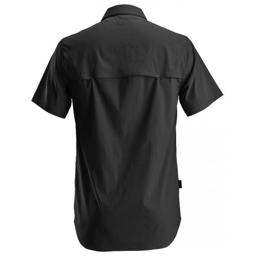8520 Camisa de manga corta absorbente LiteWork negro