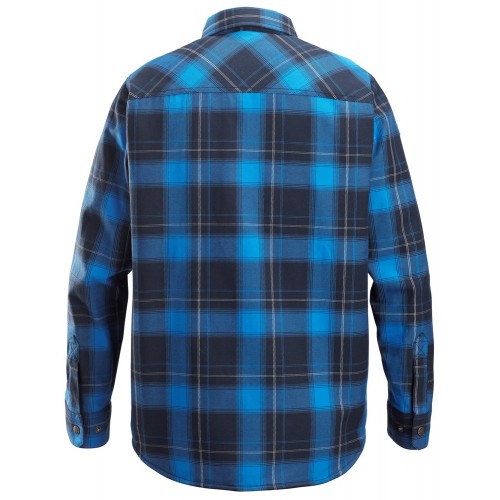 8522 Camisa aislante AllroundWork azul-azul marino