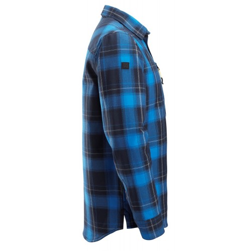 8522 Camisa aislante AllroundWork azul-azul marino