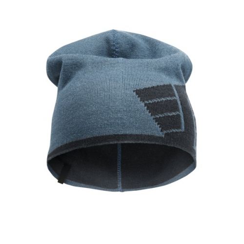 9015 Gorro Reversible Petróleo - Gris acero