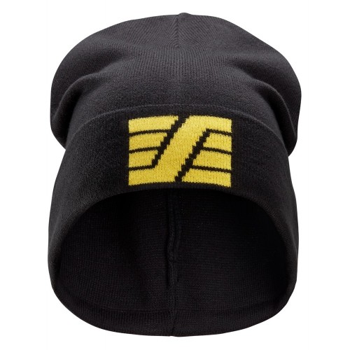 9035 Gorro para el uso diario 100% acrílico negro-amarillo