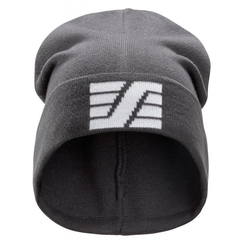 9035 Gorro para el uso diario 100% acrílico gris acero-blanco