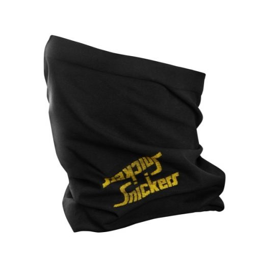 9054 Gorro Multifuncional negro sin costuras FlexiWork