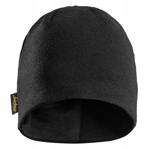 9075 Gorro de lana ProtecWork negro talla L/XL