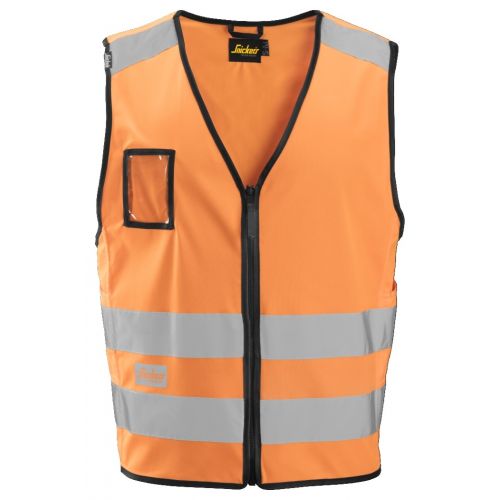 9153 Chaleco Alta Visibilidad Clase 2 naranja talla XXL