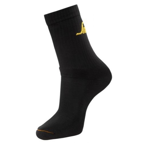 9211 Calcetines Basic AllroundWork pack de 3 negro talla 41-44