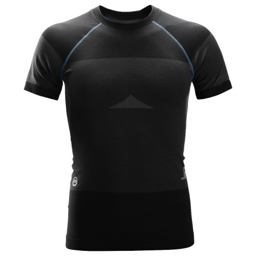 Camiseta M/Corta Sin Costuras LW 37.5® negro-gris talla XXL