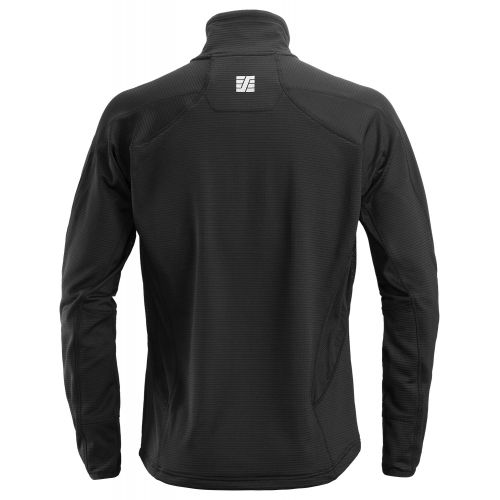 9435 Jersey Micro Fleece Body Mapping ½ Cremallera Negro