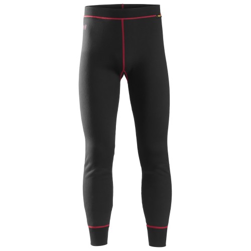 9469 Pantalón largo de interior de rizo de lana ProtecWork negro talla XS