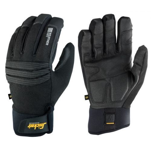 9579 Par de guantes Weather Dry Negro