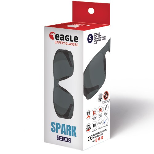 Gafas de seguridad SPARK con lente solar