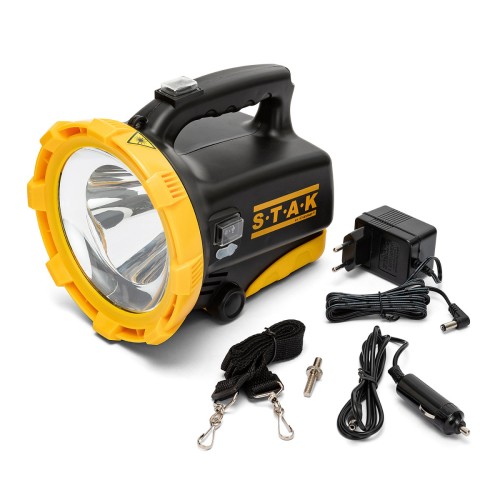 Linterna-foco LED recargable STAK 20W, 1.600lm TRAINSPOTTING