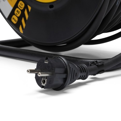 Enrollacables profesional 4 tomas Schuko estándar, cable H07RN-F 3G2,5mm2