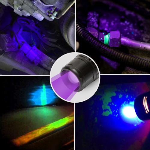 Linterna LED + UV 3W con función zoom HORACIO
