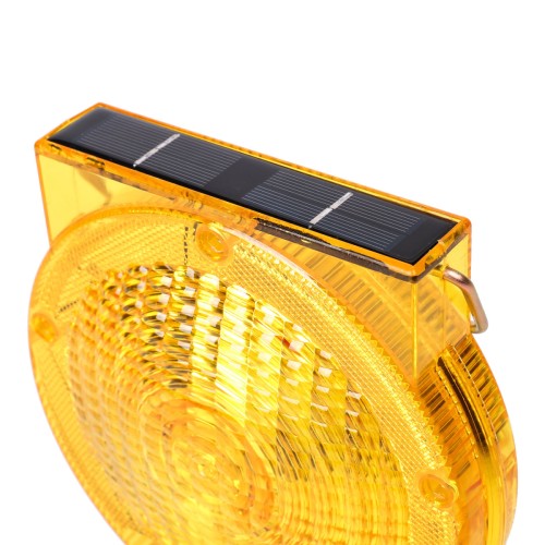 Baliza intermitente de carretera LED recargable con panel solar SOLAR BLINK ROAD