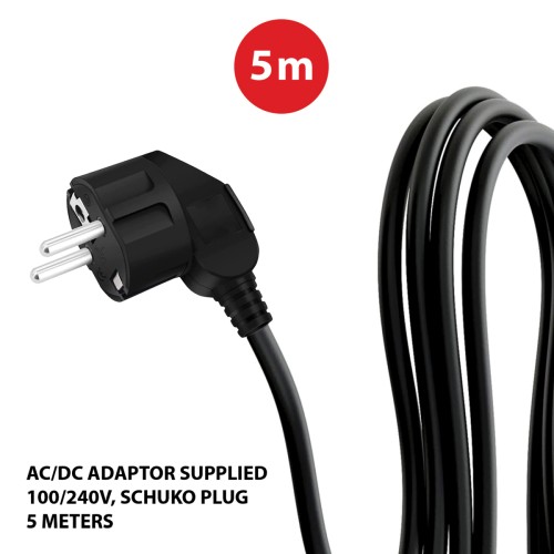 Luz LED 6.000 lm recargable en 360° sobre trípode y cargador rápido