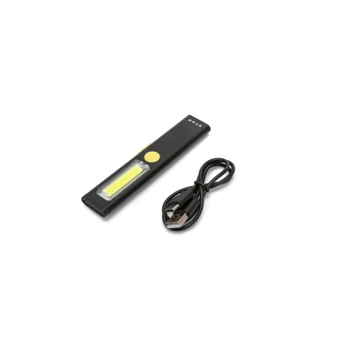Linterna LED recargable de 3W extrafina de aluminio STEALTH