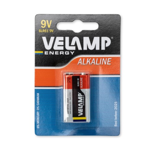 Pila alcalina de 9V 6LR61