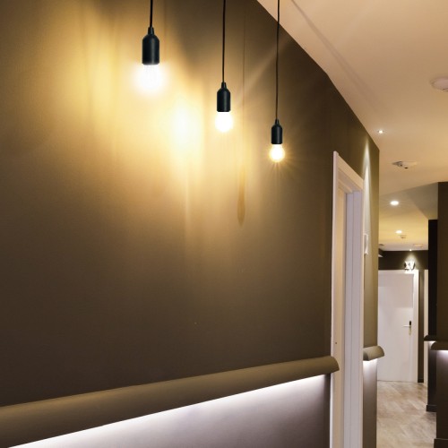 Lámpara de filamento LED 2700K con interruptor de cable FILAMENTORETRO