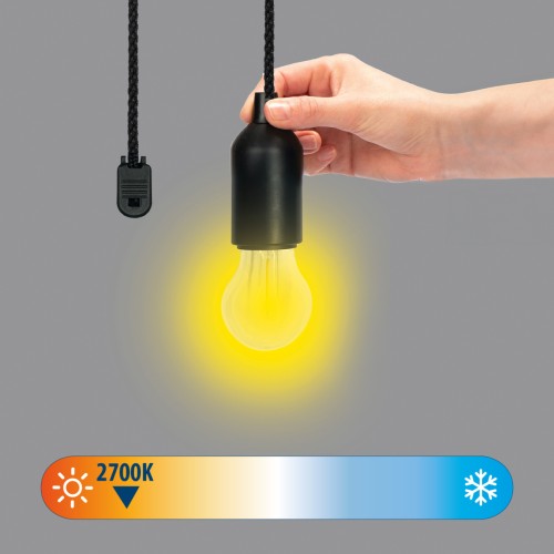 Lámpara de filamento LED 2700K con interruptor de cable FILAMENTORETRO