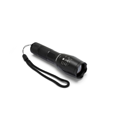 Linterna LED 10W de aluminio con zoom integrado STEEL