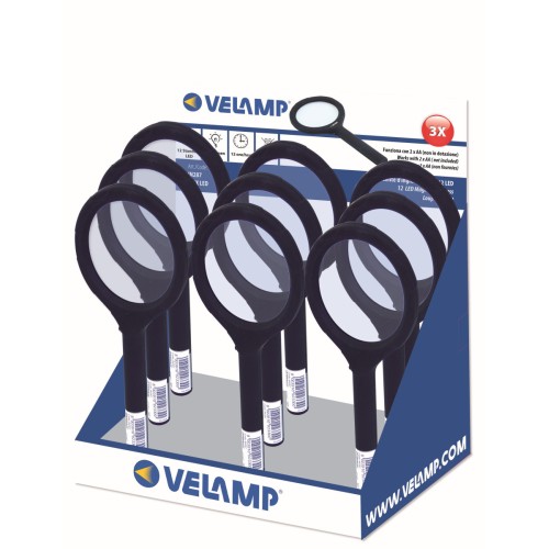 Lupa iluminada (12 LED) LINX