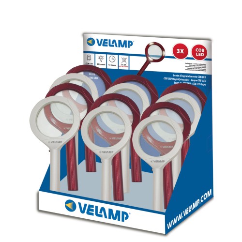 Lupa iluminada 3X (3 LED COB) COLOR LINX
